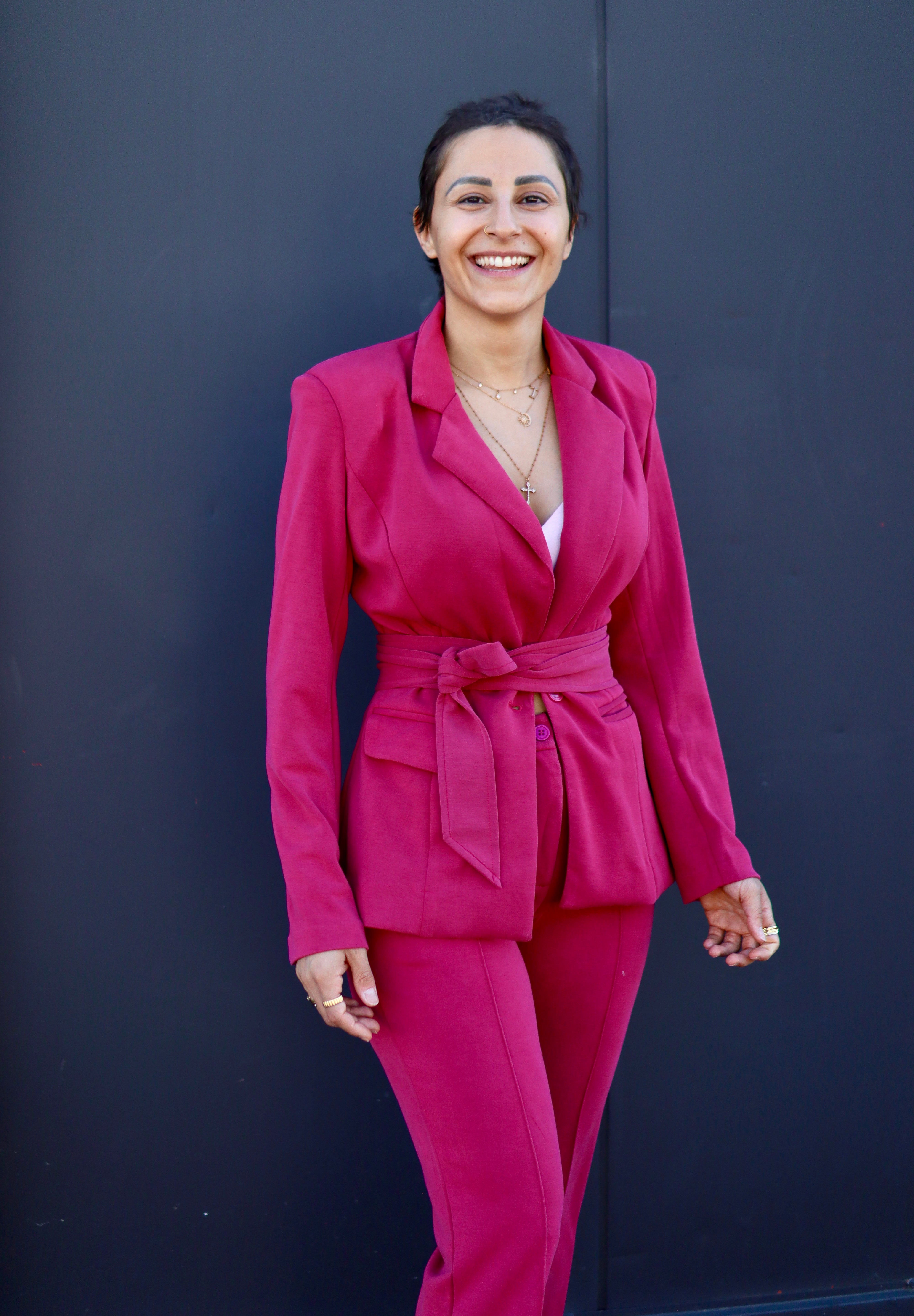 Pantalon GirlBoss Octobre Rose