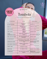 Tombola en faveur de l'association ''Le Carac Rose'' 💕