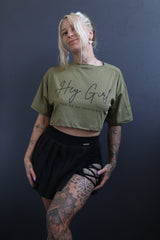 Crop Top Hey Girl