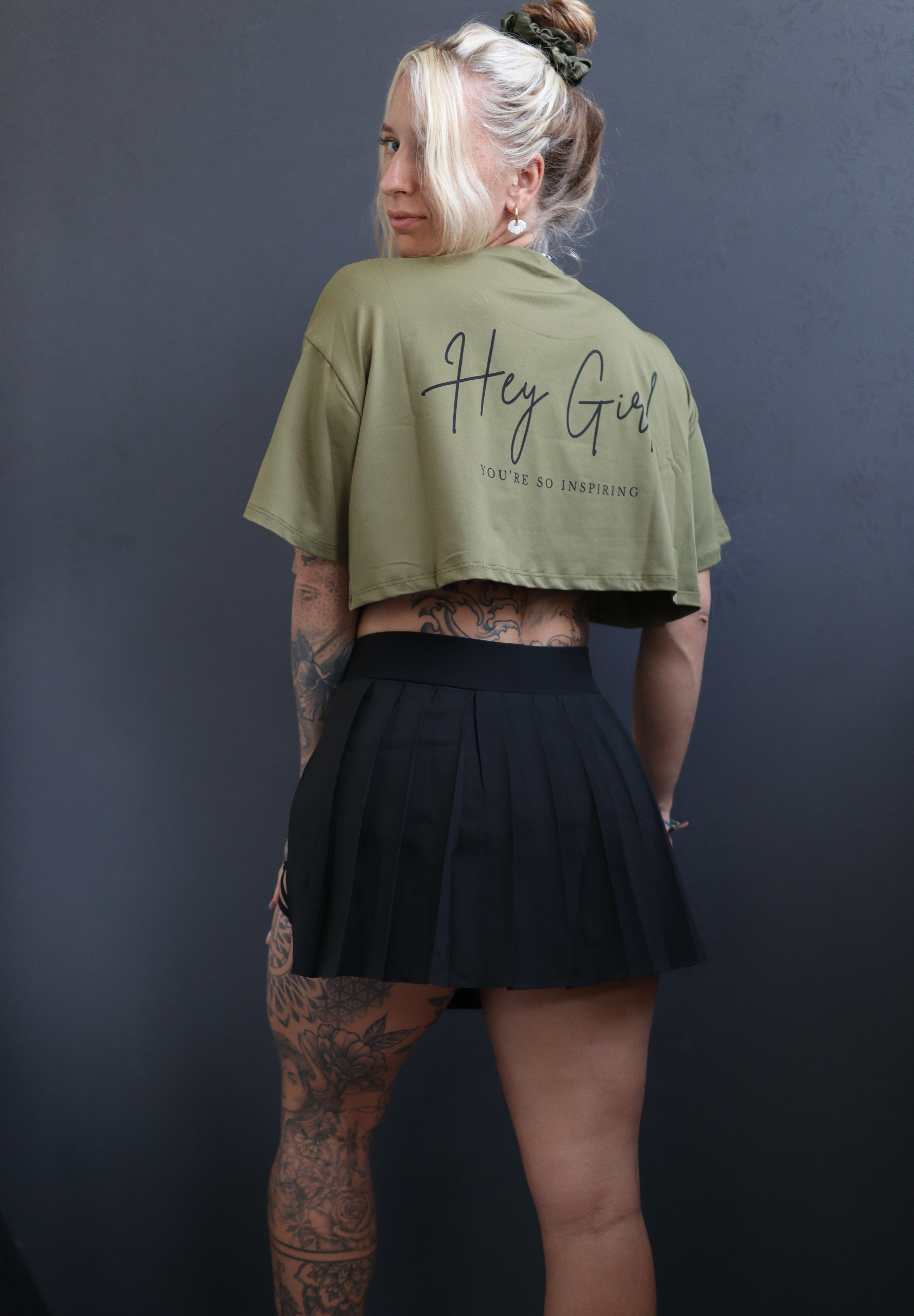 Crop Top Hey Girl