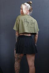 Crop Top Hey Girl