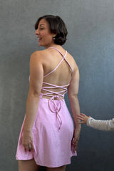 Robe Dos nu short Octobre Rose