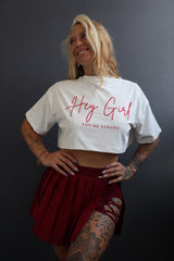 Crop Top Hey Girl