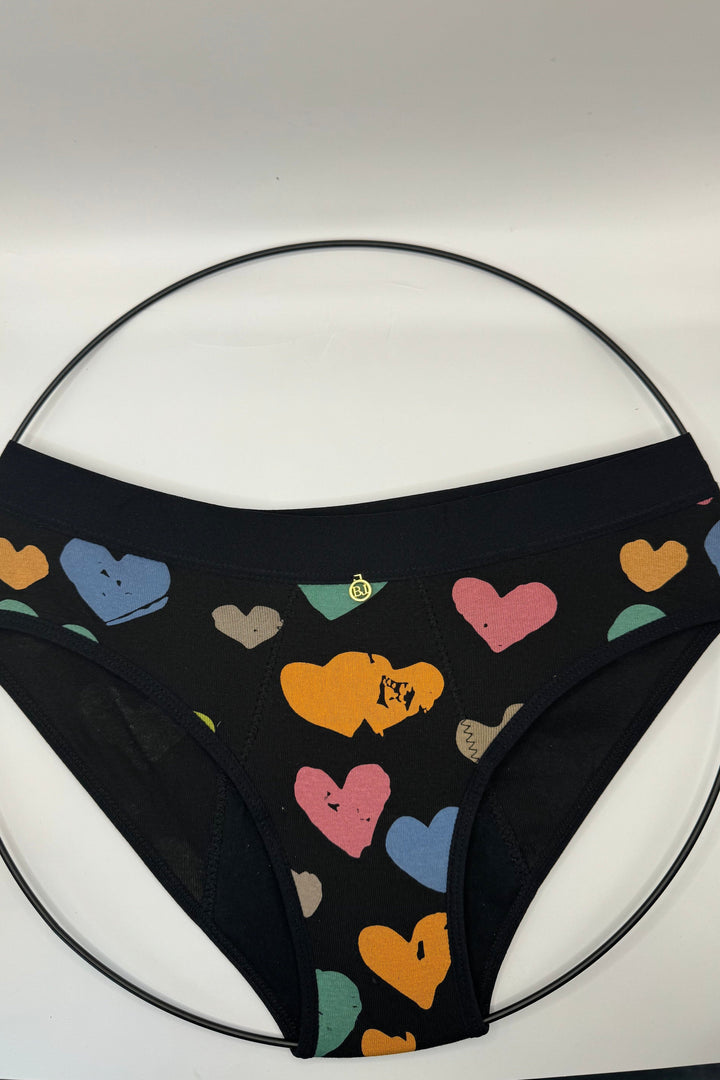 Culotte MENSTRUELLE Adolescente Coeur