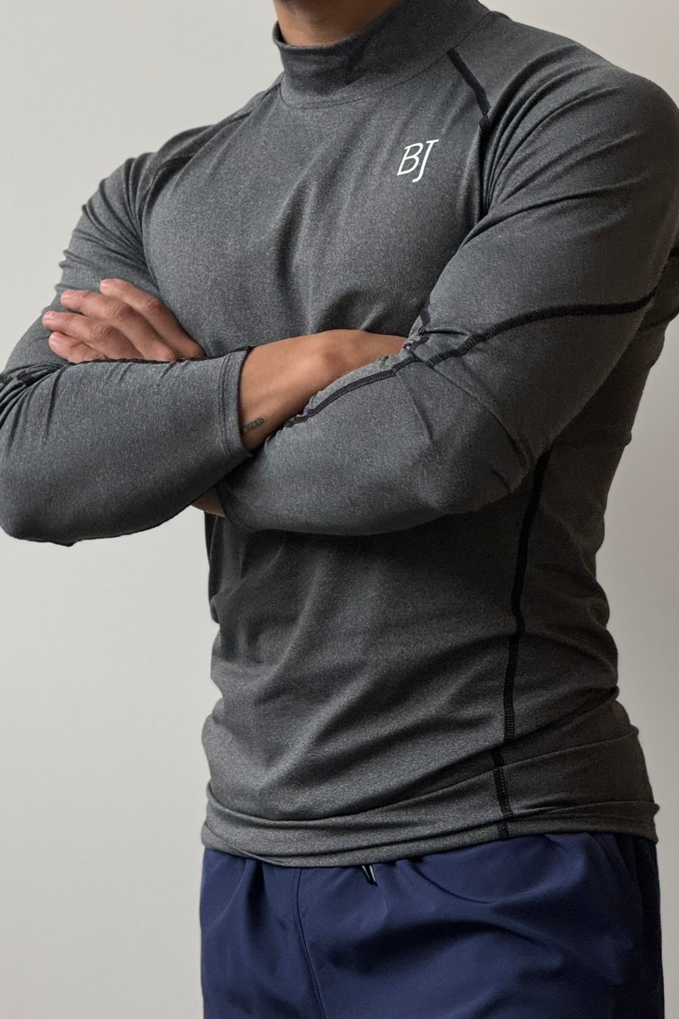 Pull Run Homme Grey