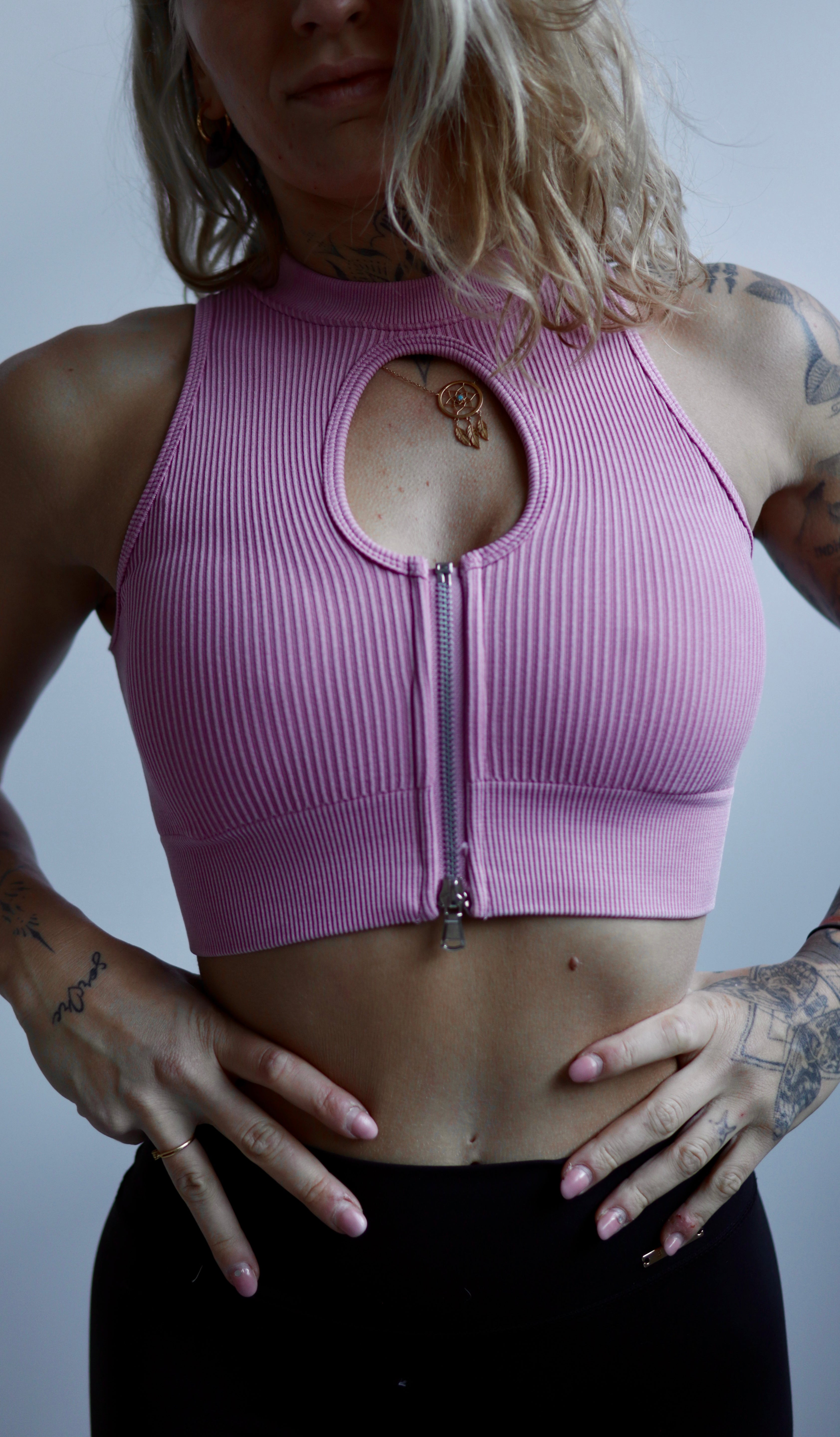 Brassière Zip Flower Édition