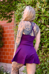 Black Bow Short Dress 