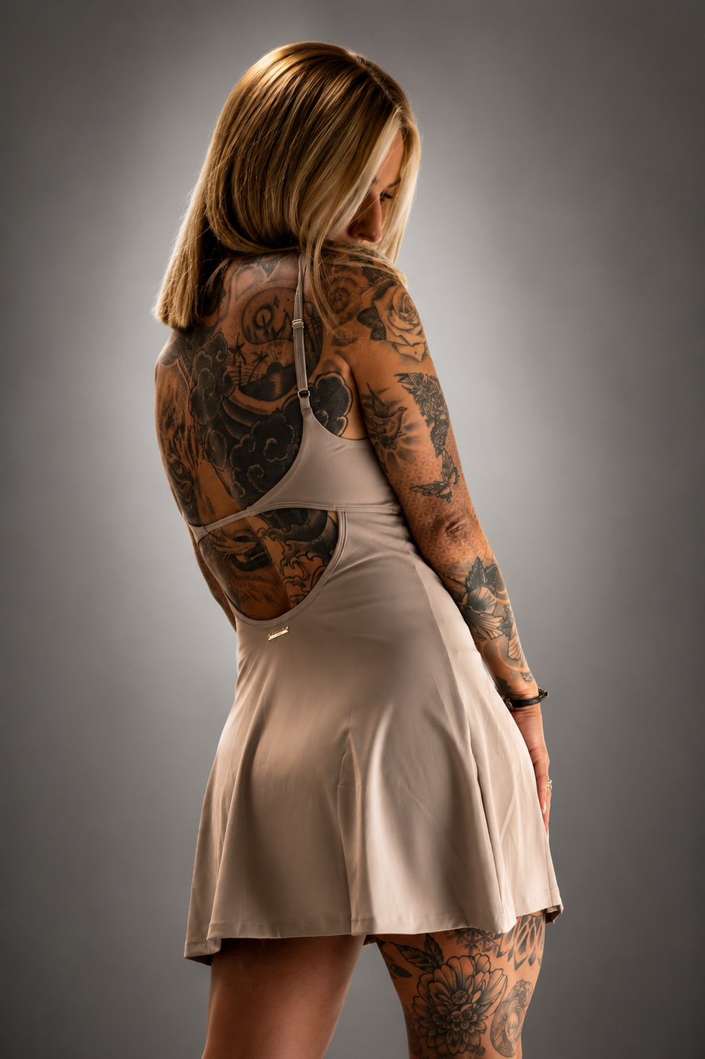 Robe Short Volante