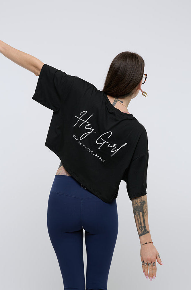 Crop Top Hey Girl