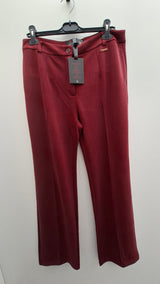 Pantalon Girl Boss Bordeau